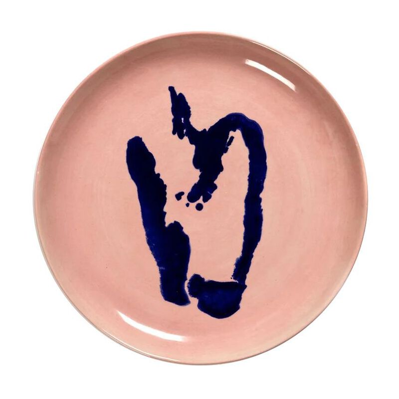 Ottolenghi Feast Plate M Delicious Pink Pepper Blue Set Of 2 image number 0